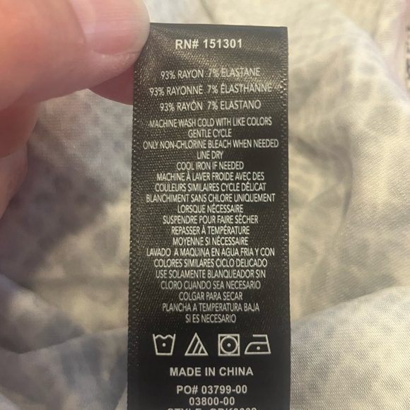 GOOD AMERICAN Blk/Wht Snake Print Day Night Wrap Dress - Picture 5 of 5